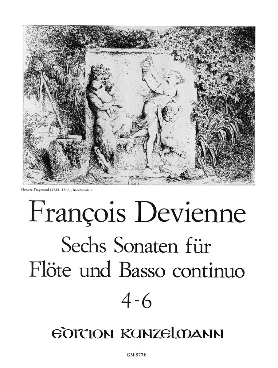 Devienne, F :: Sechs Sonaten [Six Sonatas] Nos. 4-6