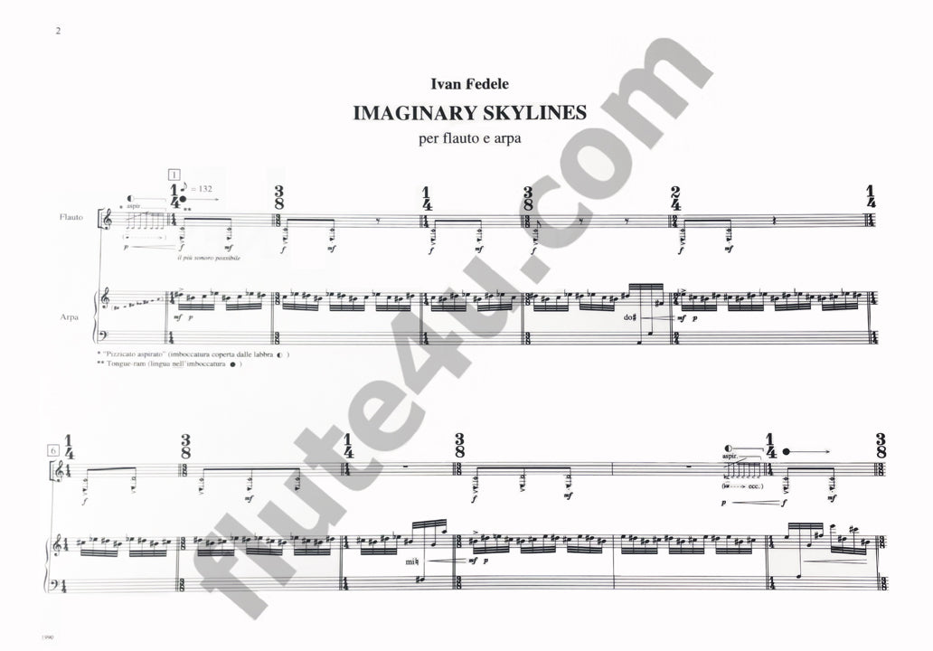 Fedele, I :: Imaginary Sky-Lines