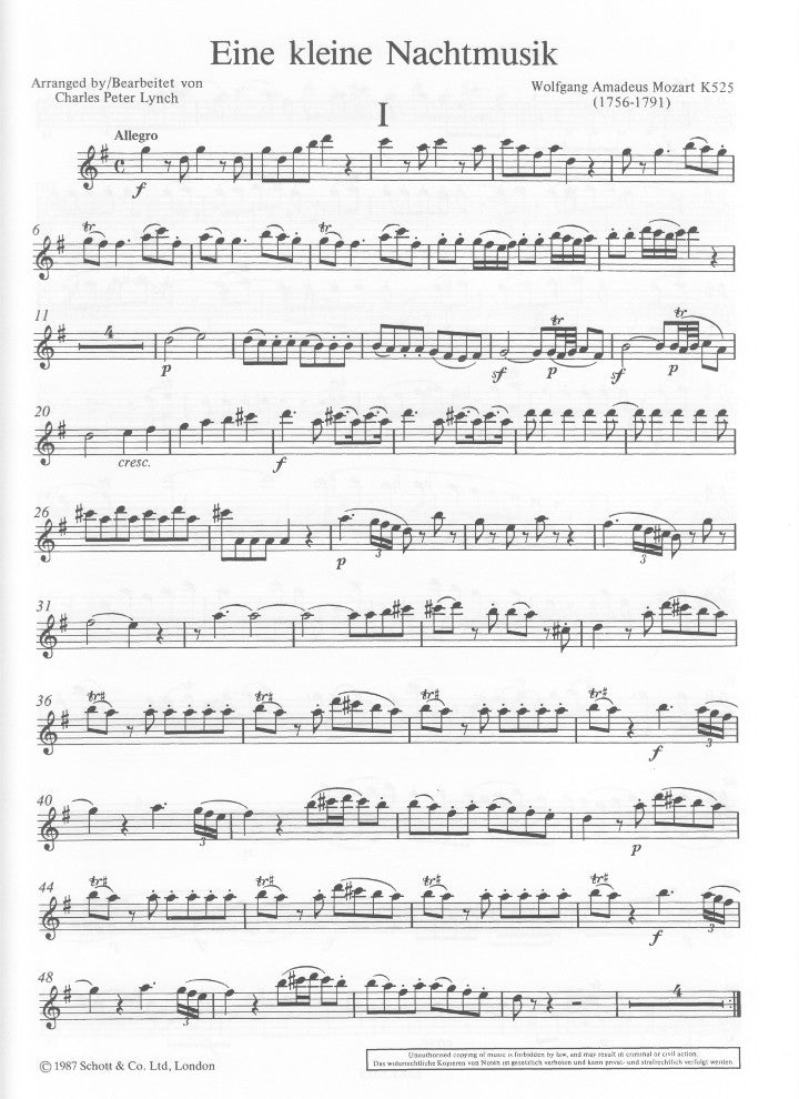 Mozart, WA :: Eine Kleine Nachtmusik, K525