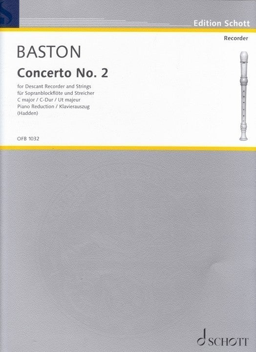 Baston, J :: Concerto No. 2 in C Major