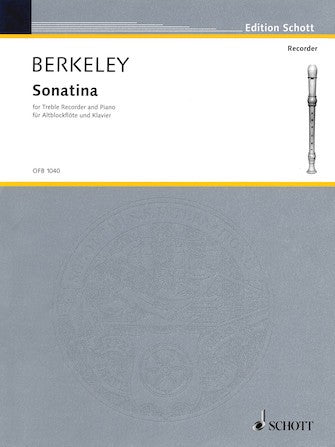 Berkeley, L :: Sonatina, op. 13