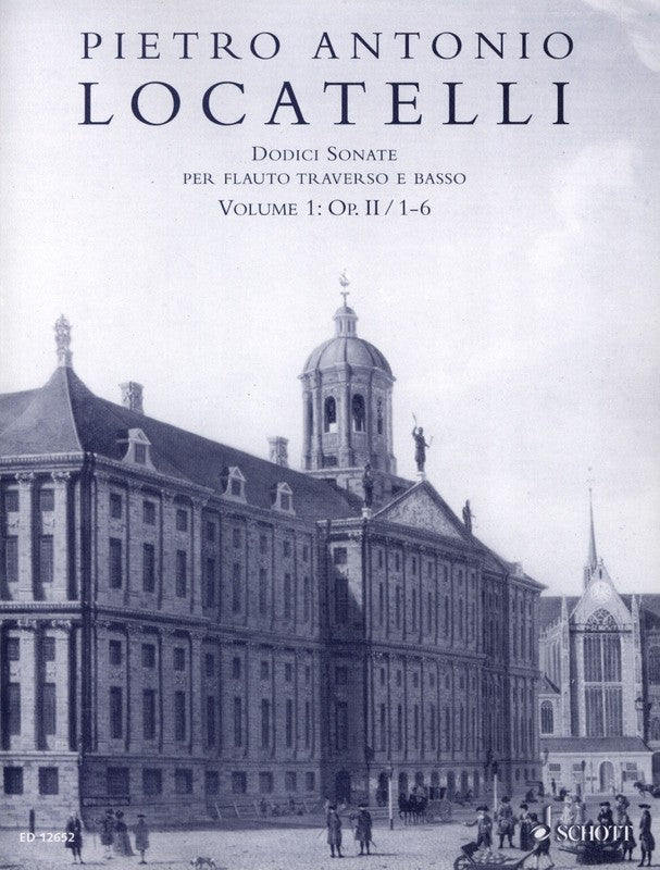 Locatelli, PA :: Dodici Sonate [Twelve Sonatas] op. 2: Volume 1 (Nos. 1-6)