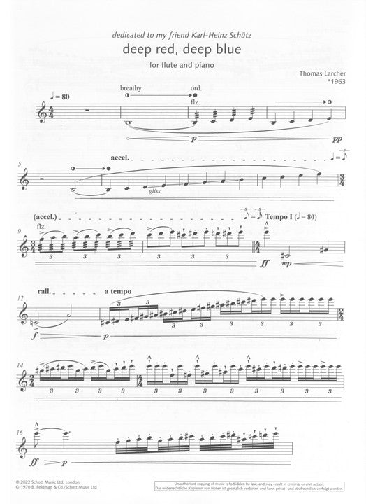 Larcher, T :: deep red, deep blue