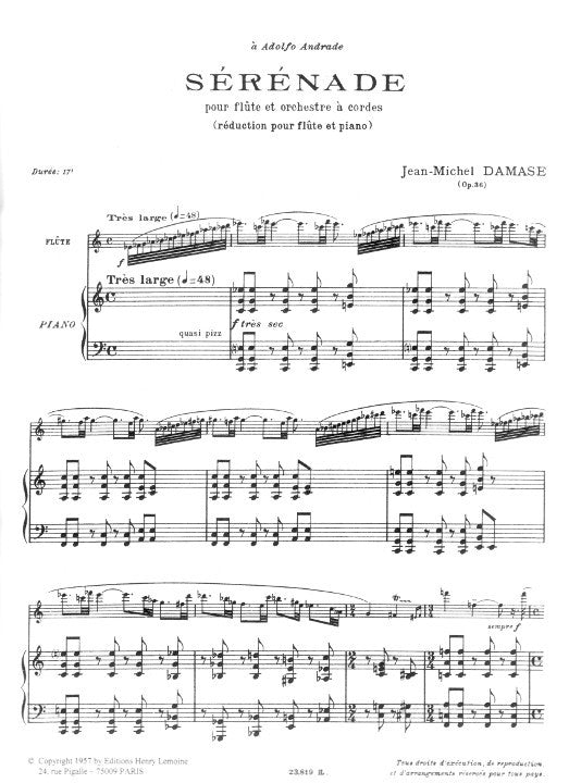 Damase, J-M :: Serenade