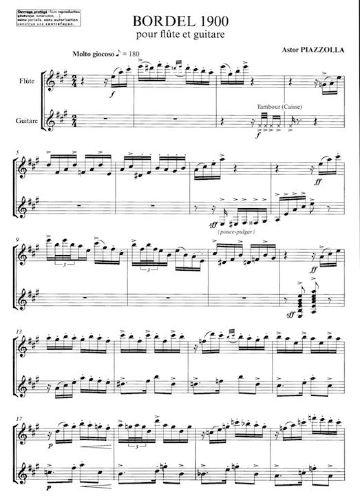 Piazzolla, A :: Histoire du Tango