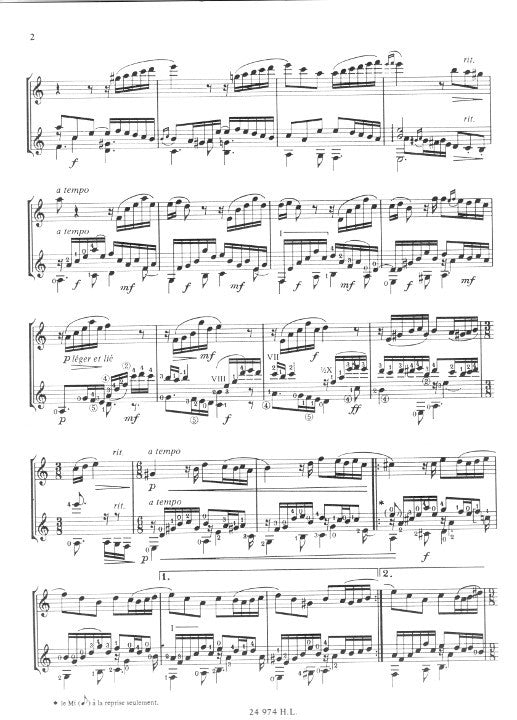Kleynjans, F :: Deux Arias op. 92b [Two Arias op. 92b]