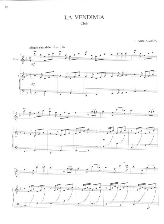 Arriagada, S :: Chants et Danses d'Amerique du Sud [Tunes and Dances from South America]