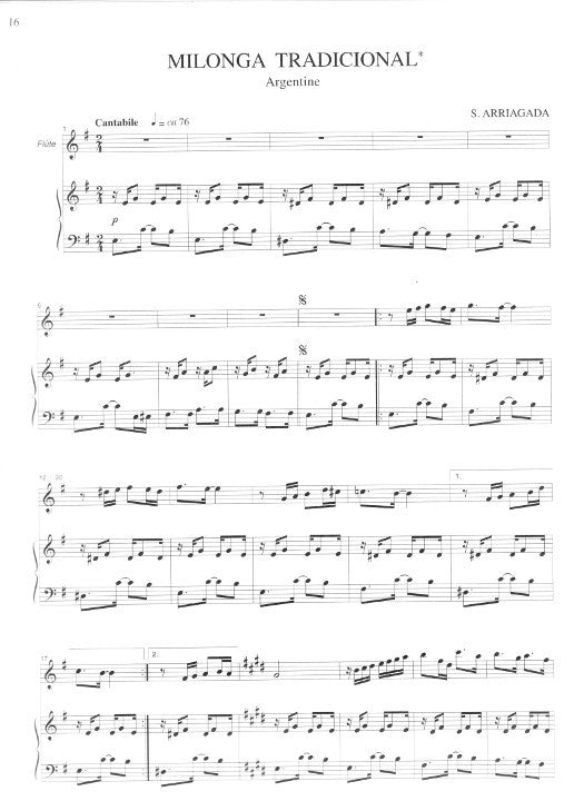 Arriagada, S :: Chants et Danses d'Amerique du Sud [Tunes and Dances from South America]