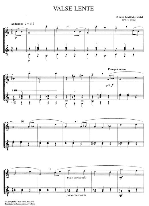 Various :: Huit Petites Valses [Eight Little Waltzes]