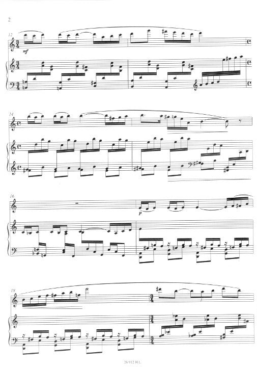 Damase, J-M :: 2e Sonate [2nd Sonata]