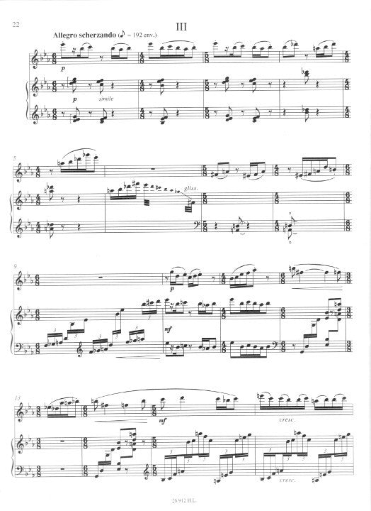 Damase, J-M :: 2e Sonate [2nd Sonata]