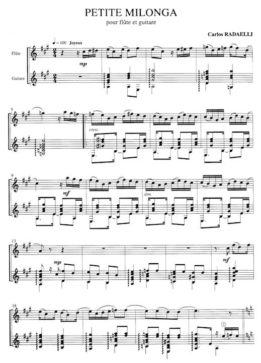 Radaelli, C :: Petite Milonga