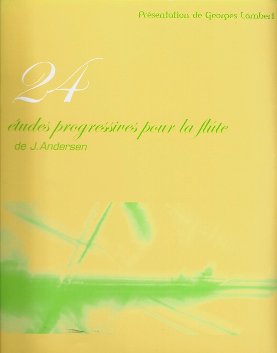 Andersen, J :: 24 etudes progressives [24 progressive etudes]