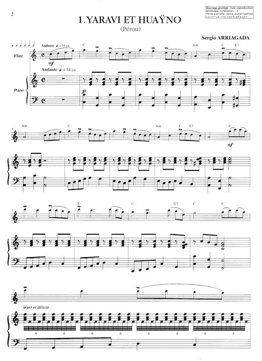 Arriagada, S :: 10 etudes latino-americaines [10 latin-american etudes] Volume 1