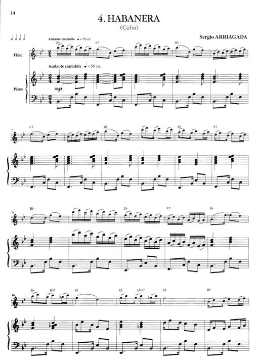 Arriagada, S :: 10 etudes latino-americaines [10 latin-american etudes] Volume 1