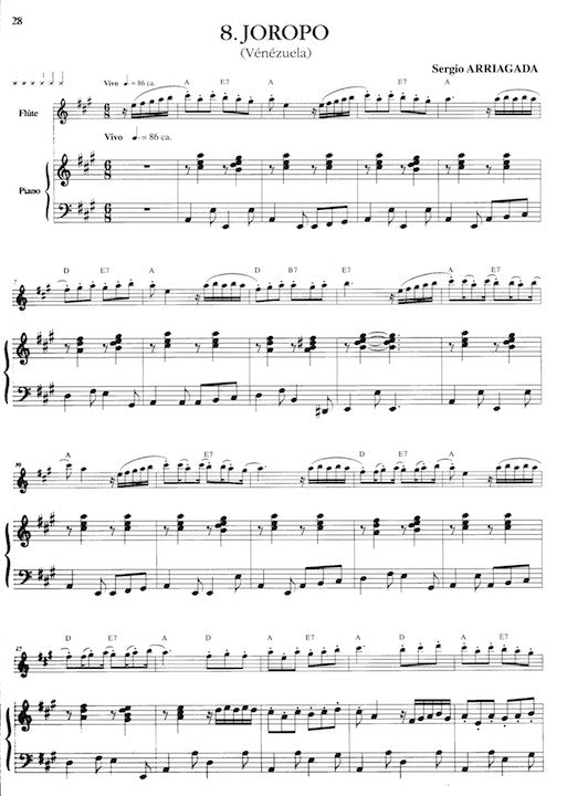 Arriagada, S :: 10 etudes latino-americaines [10 latin-american etudes] Volume 1