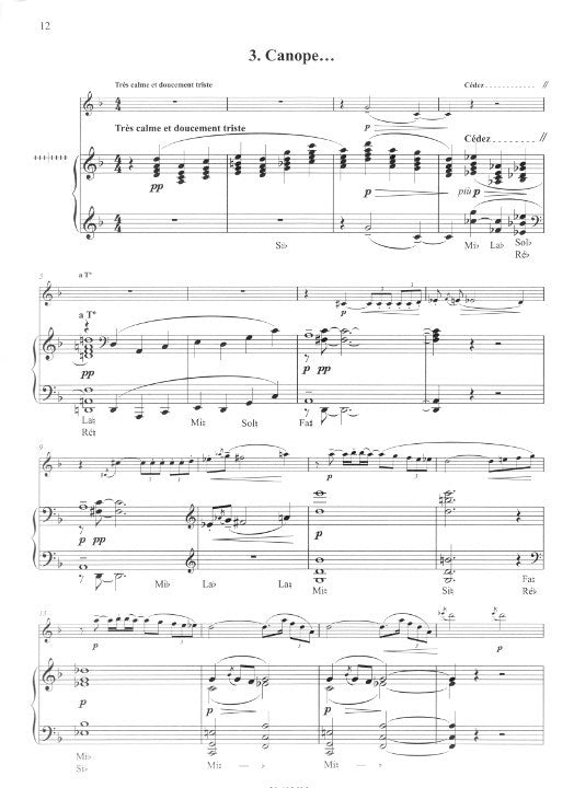 Debussy, C :: 6 Preludes