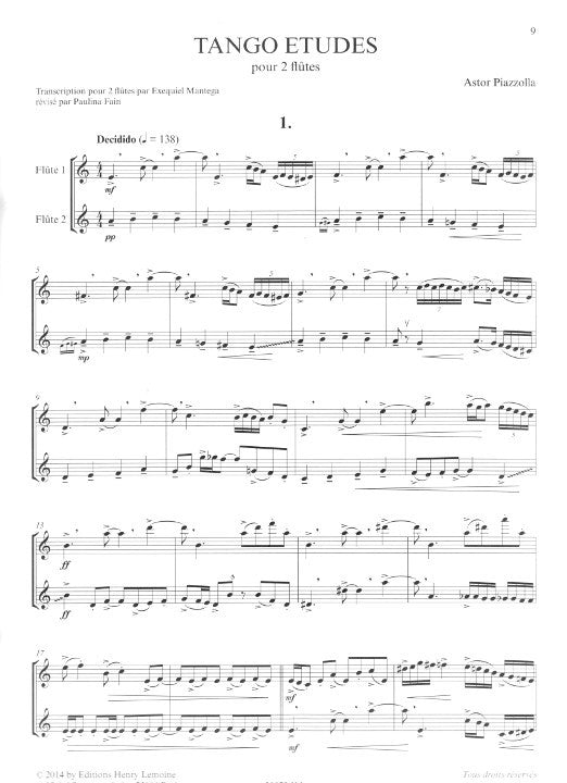 Piazzolla, A :: Tango-Etudes