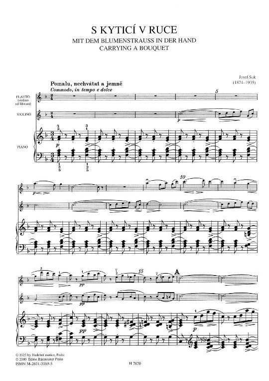 Suk, J :: Bagatela [Bagatelle]