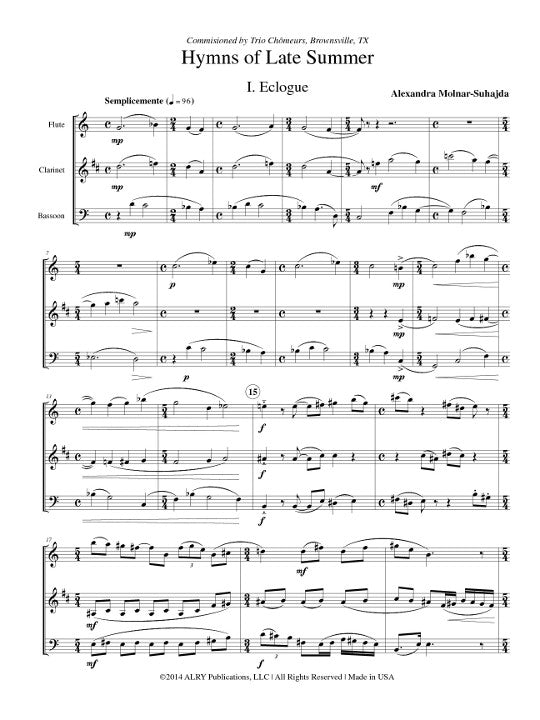 Molnar-Suhajda, A :: Hymns of Late Summer