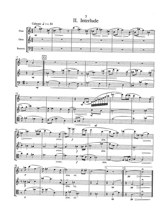 Fritter, G :: Three Movements