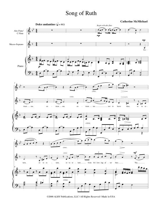 McMichael, C :: Song of Ruth
