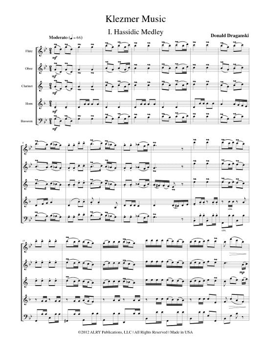 Draganski, D :: Klezmer Music