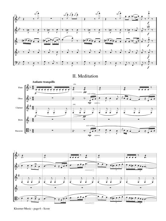 Draganski, D :: Klezmer Music