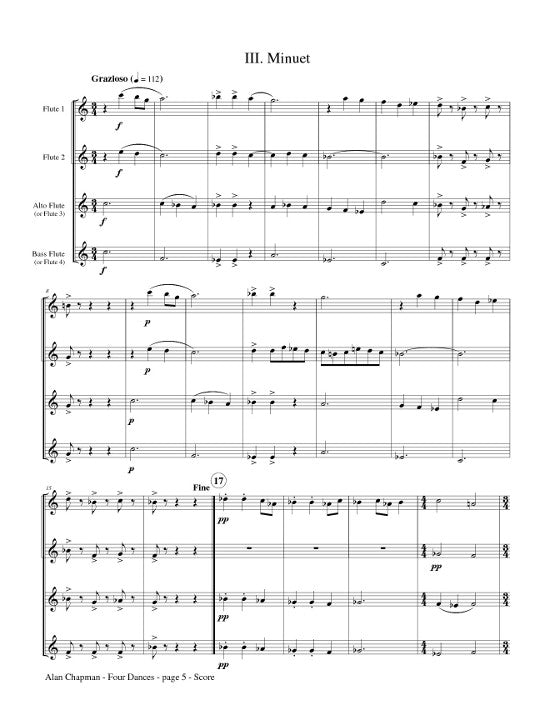 Chapman, A :: Four Dances