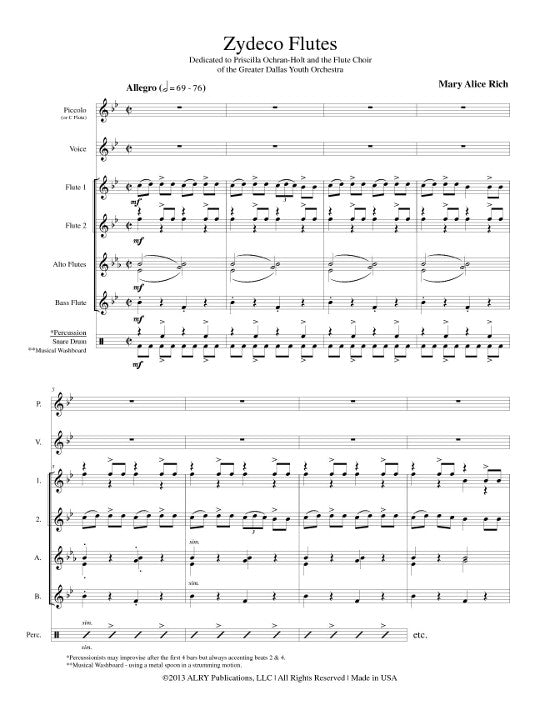 Rich, MA :: Zydeco Flutes