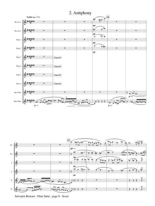 Brotons, S :: Flute Suite op. 41