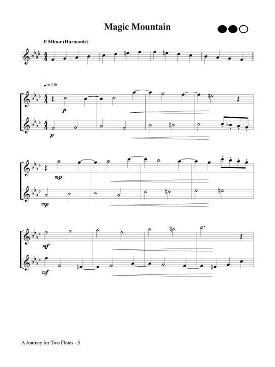 Renzi, M :: A Journey for Two Flutes
