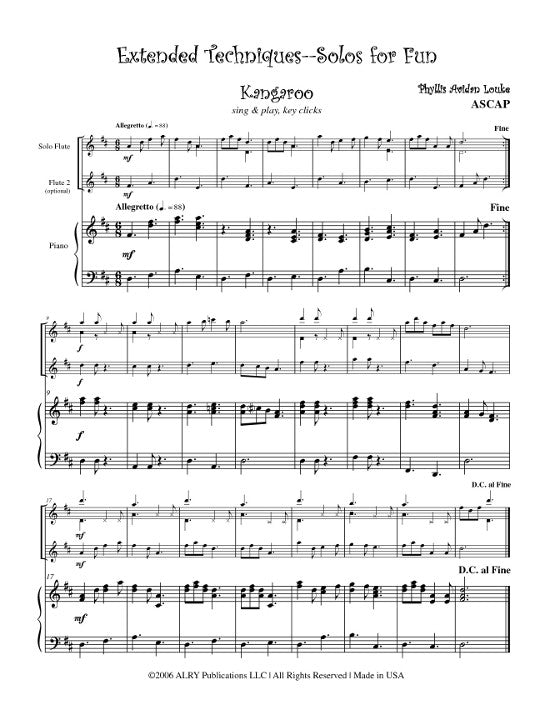 Louke, PA :: Extended Techniques - Solos for Fun!