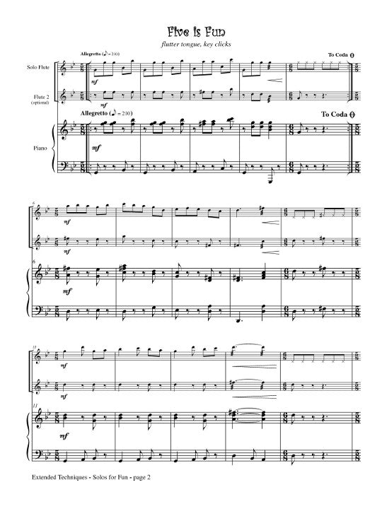 Louke, PA :: Extended Techniques - Solos for Fun!
