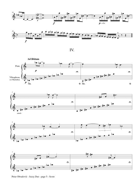 Obradovic, P :: Jazzy Due