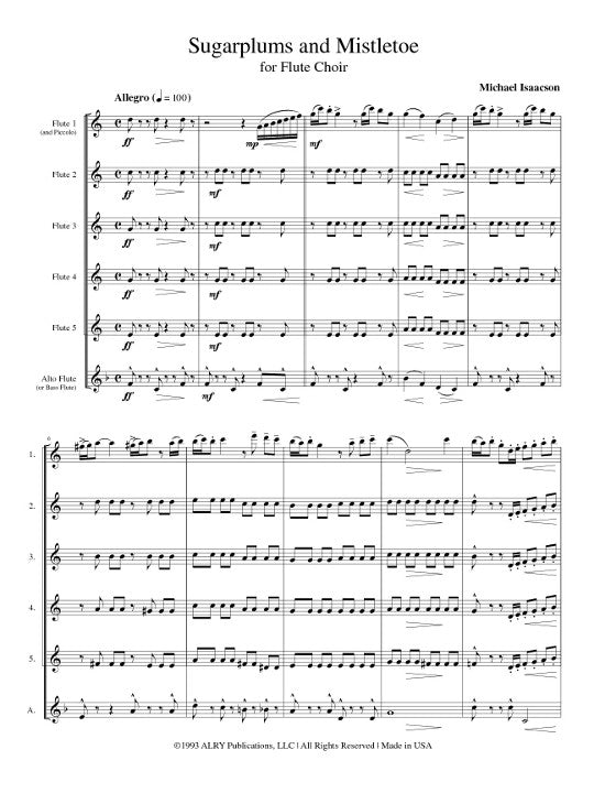 Isaacson, M :: Sugarplums & Mistletoe
