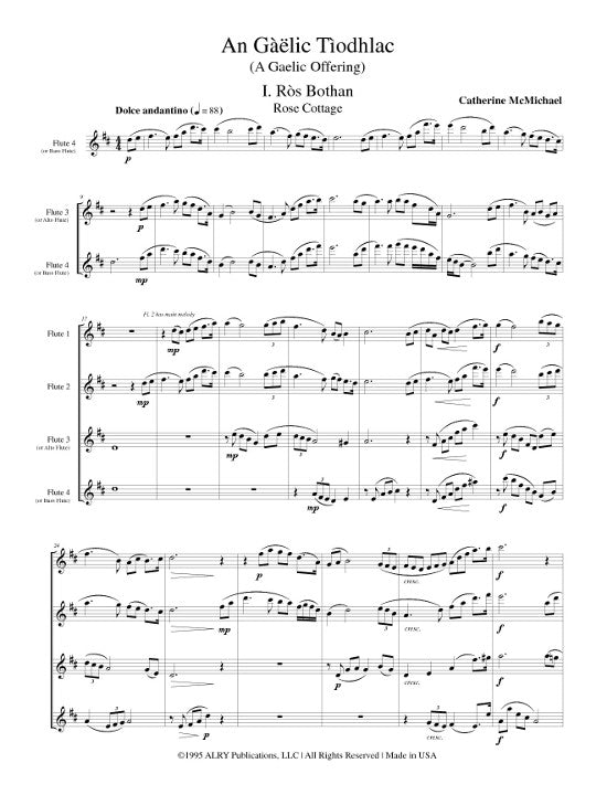 McMichael, C :: A Gaelic Tiodhlac [A Gaelic Offering]