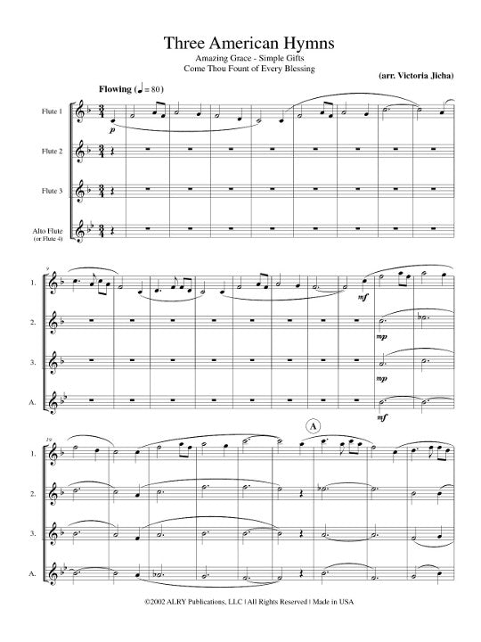 Traditional :: Three American Hymns