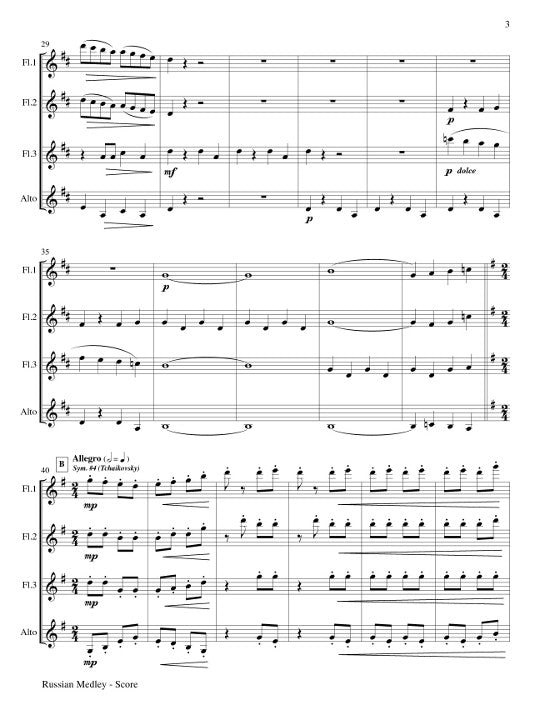 Nishimura, J :: Russian Medley