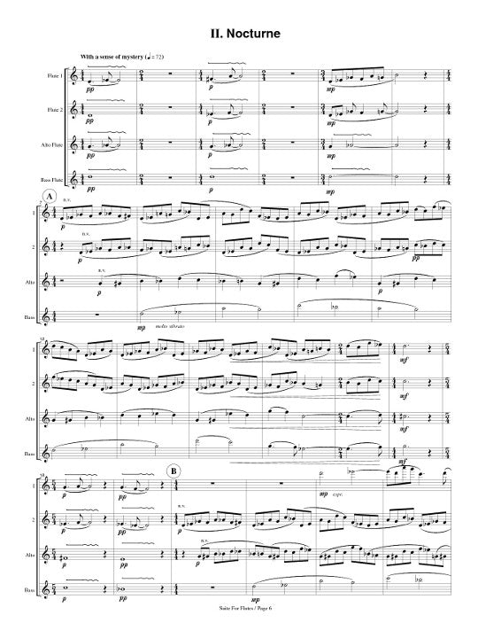 Whitaker, H :: A Suite for Flutes