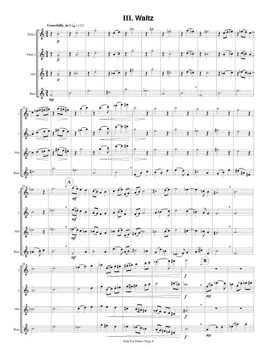 Whitaker, H :: A Suite for Flutes