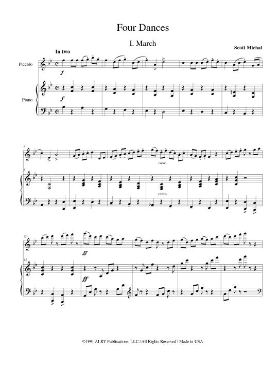 Michal, S :: Four Dances