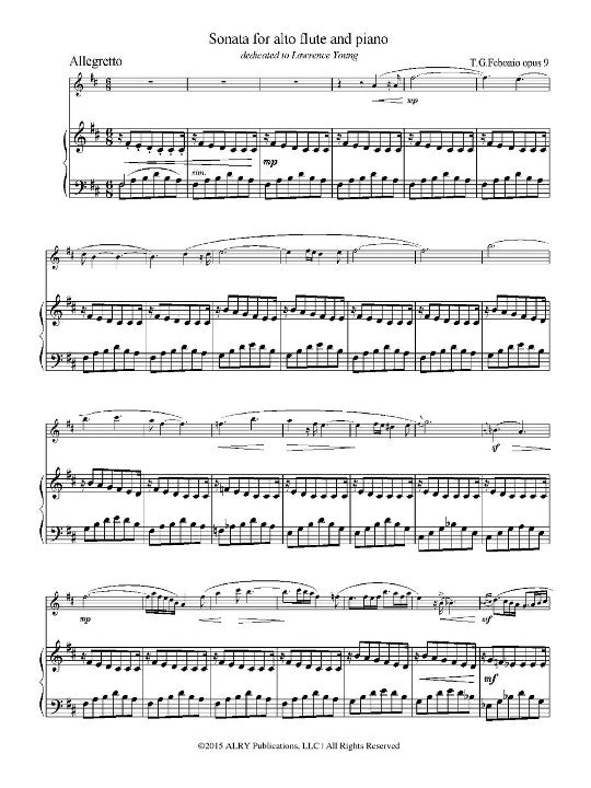 Febonio, TG :: Sonata op. 9