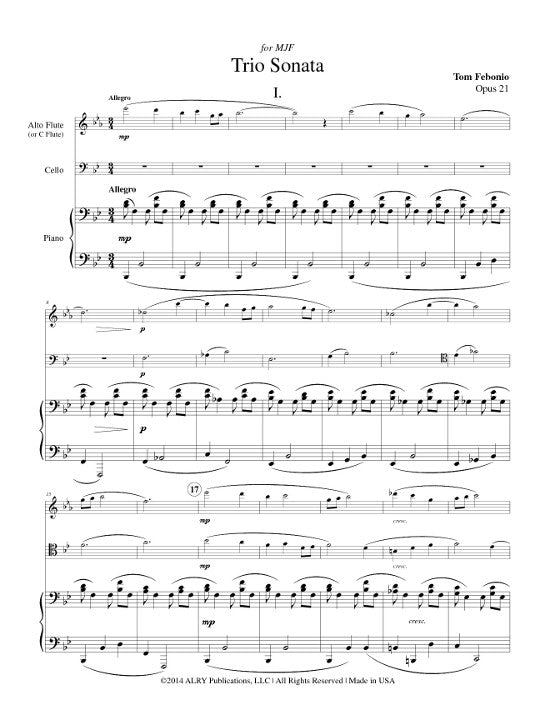 Febonio, TG :: Trio Sonata