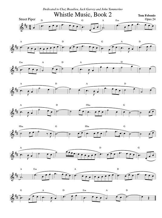 Febonio, T :: Whistle Music