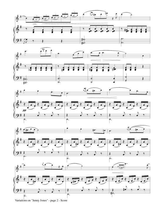 Young, JH :: Variations on 'Jenny Jones'