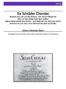 Bach, JS :: Six Schubler Chorals