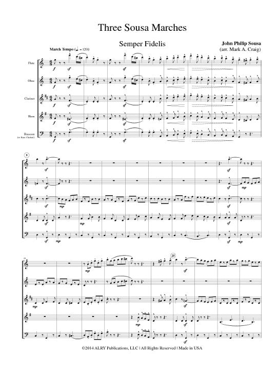 Sousa, JP :: Three Sousa Marches