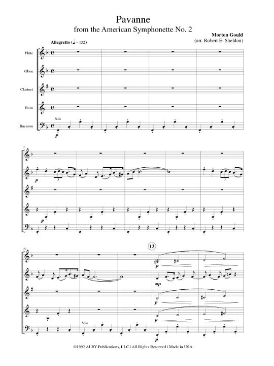 Gould, M :: Pavanne