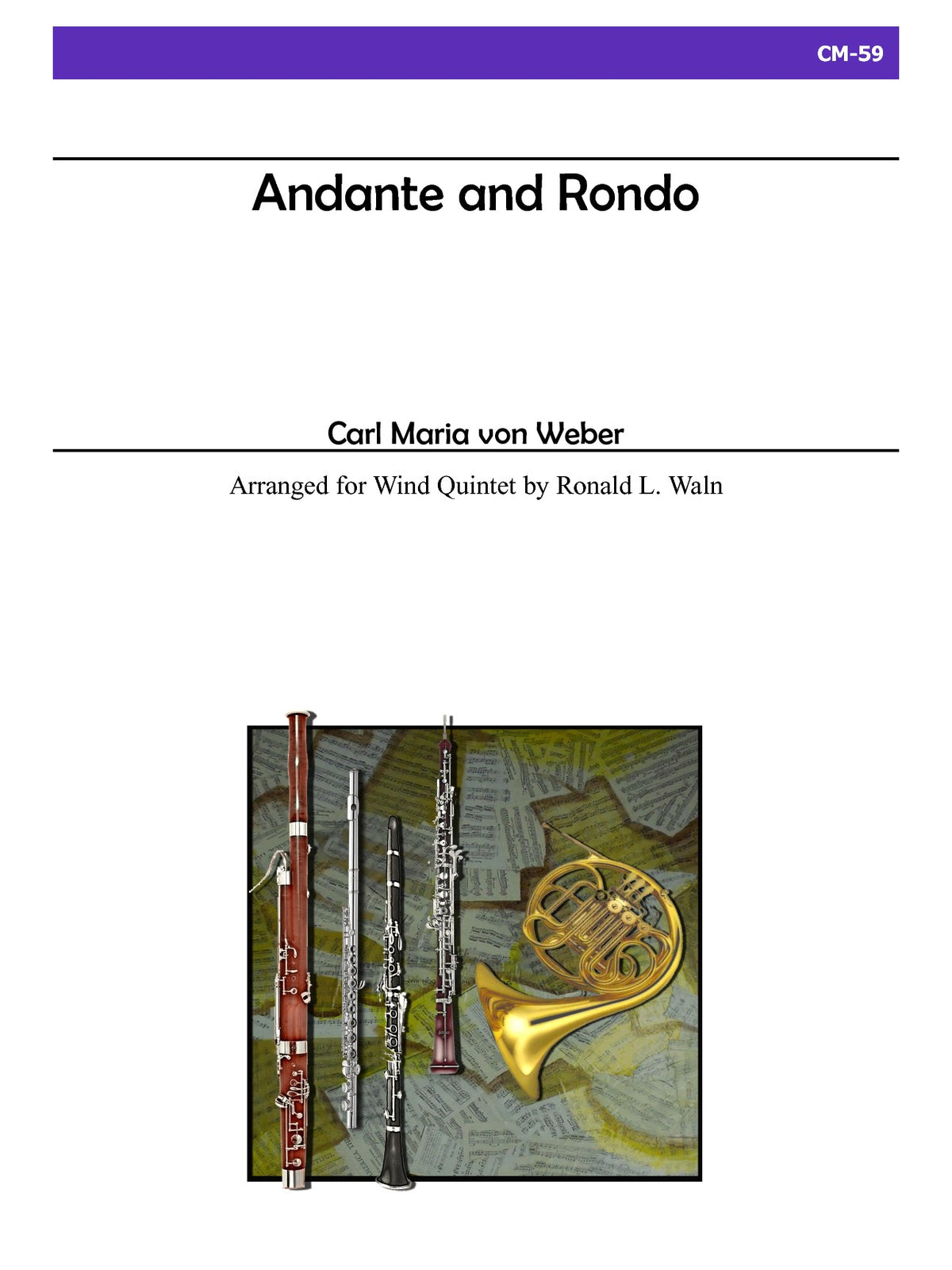 Weber, CM :: Andante and Rondo